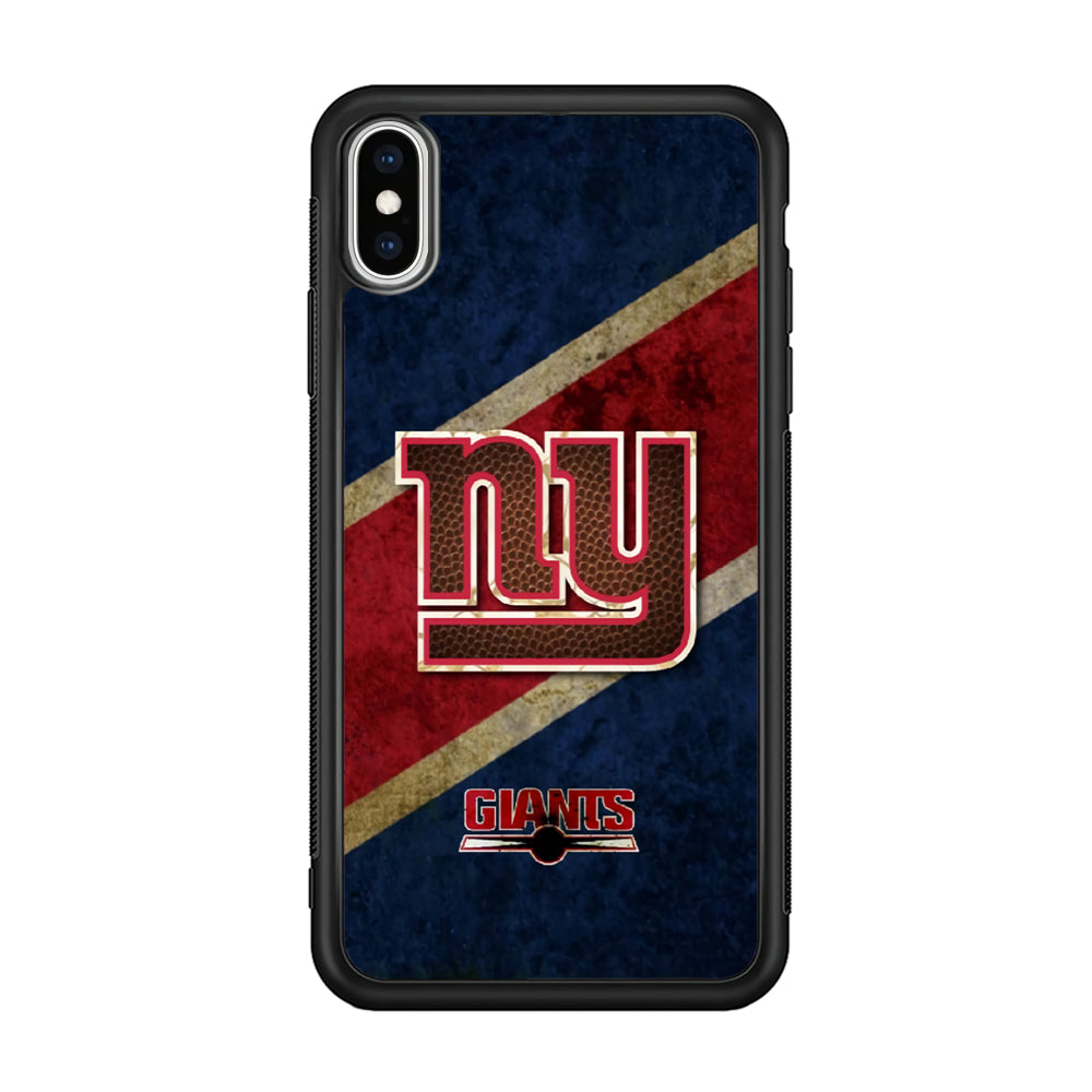 New York Giants NFL Team iPhone Xs Max Case