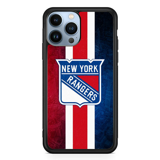 New York Rangers NHL Team iPhone 14 Pro Case