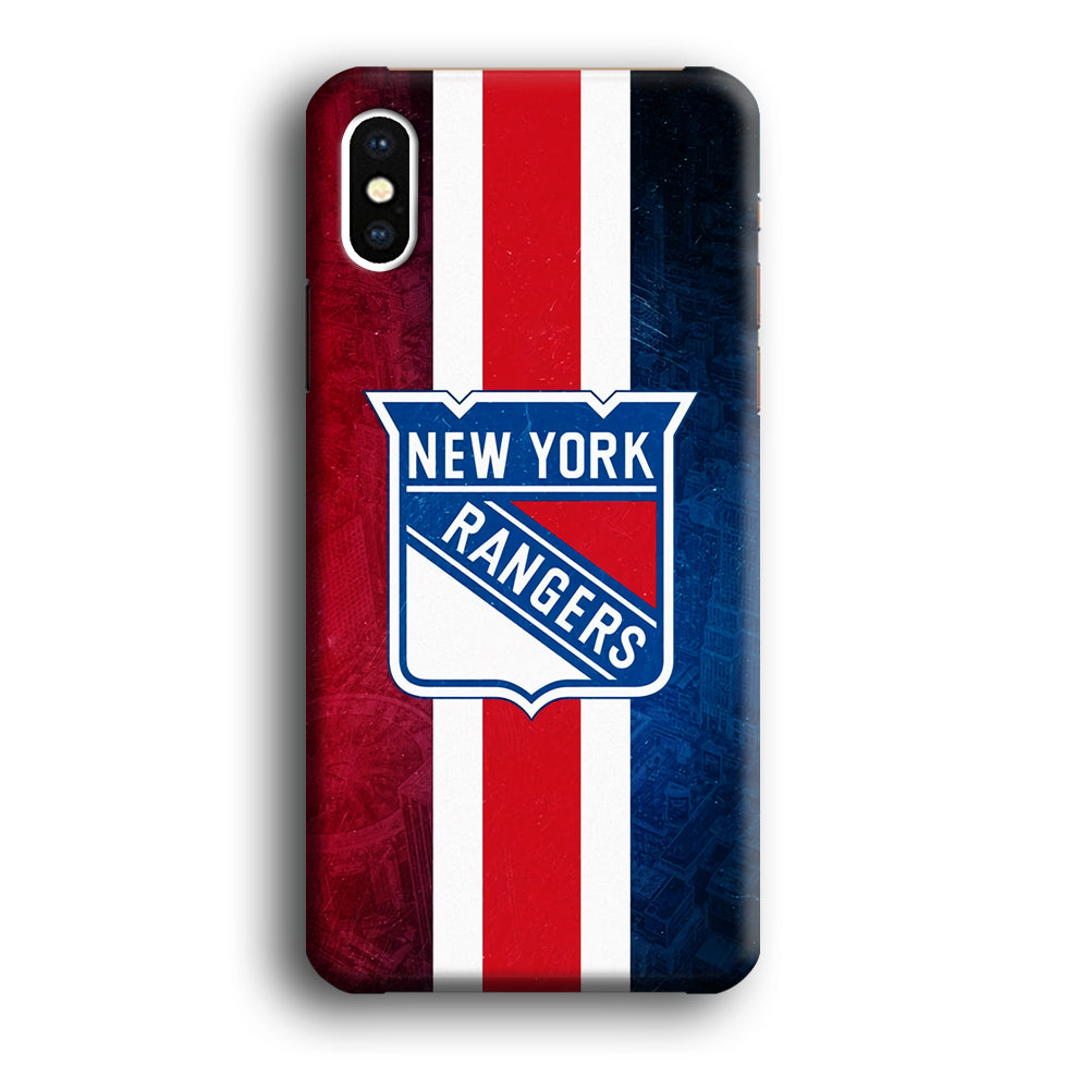 New York Rangers NHL Team iPhone Xs Max Case