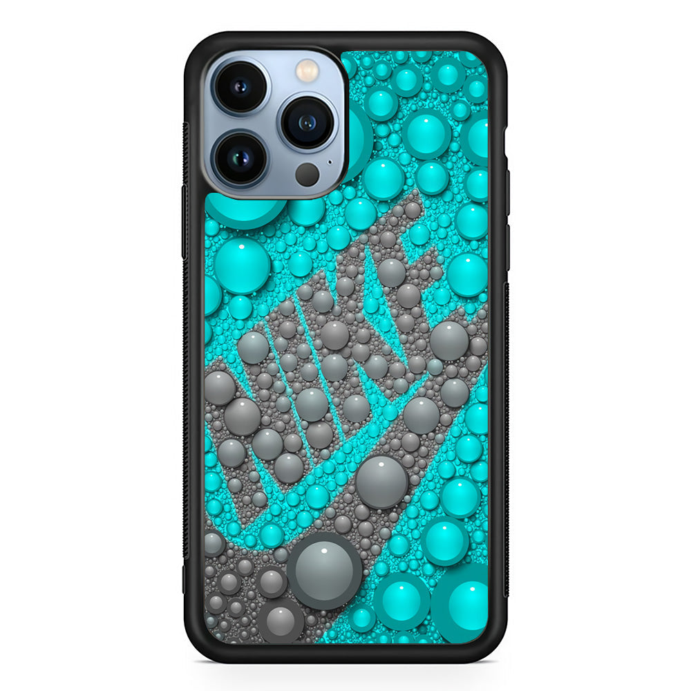 Nike Art Water Drops iPhone 14 Pro Max Case