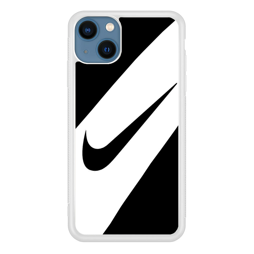 Nike Black Italic Logo iPhone 15 Plus Case