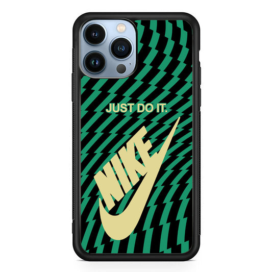 Nike Blaster Colour Green And Black iPhone 14 Pro Case