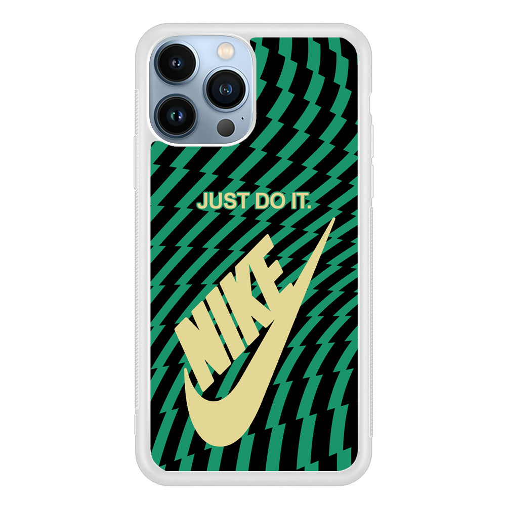 Nike Blaster Colour Green And Black iPhone 14 Pro Max Case
