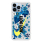 Nike Blue Flowers Just Do It iPhone 15 Pro Max Case
