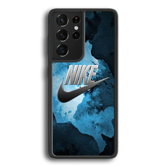 Nike Blue Marble Symbol Samsung Galaxy S24 Ultra Case - Ezzystore
