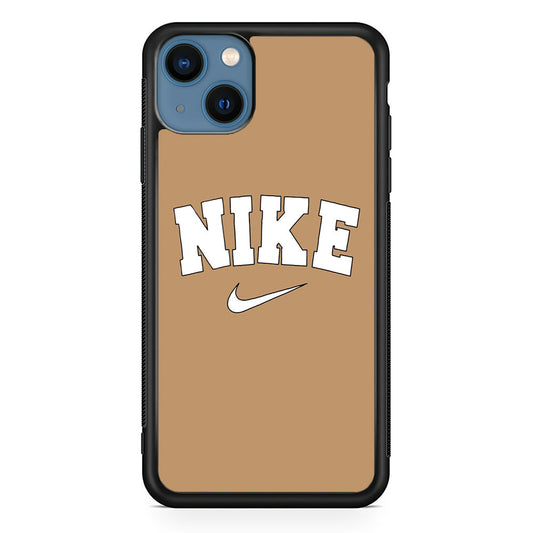 Nike Chocolate Word iPhone 15 Case