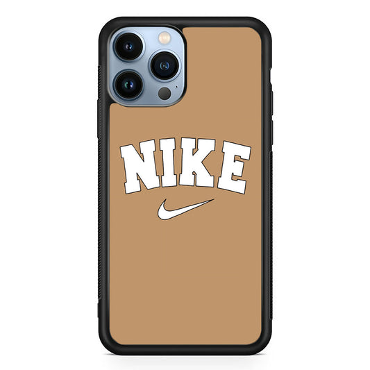 Nike Chocolate Word iPhone 15 Pro Max Case