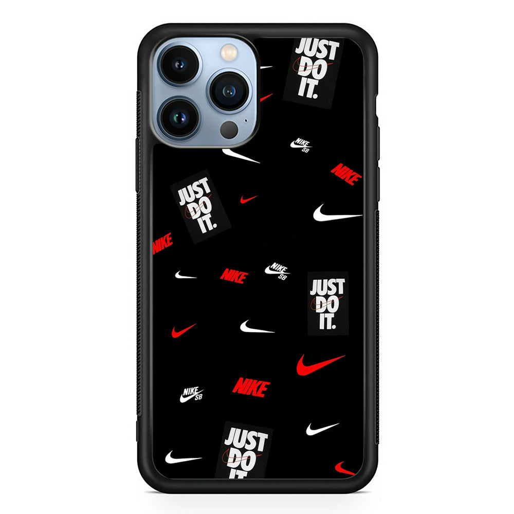Nike Collage Of Emblem Icon iPhone 14 Pro Max Case