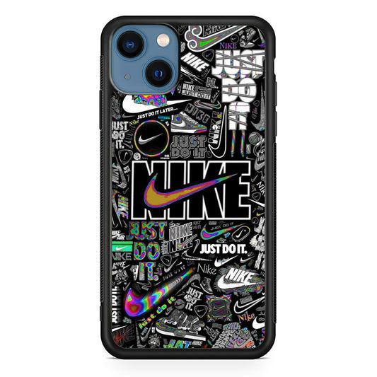 Nike Collage Of Logo iPhone 15 Case