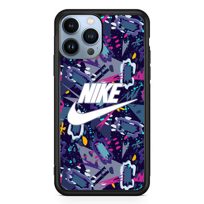 Nike Colour Abstract Shapes iPhone 14 Pro Max Case