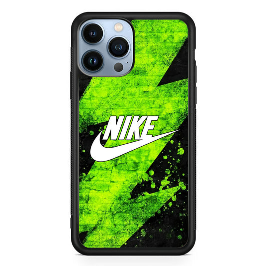 Nike Flash Green iPhone 14 Pro Case
