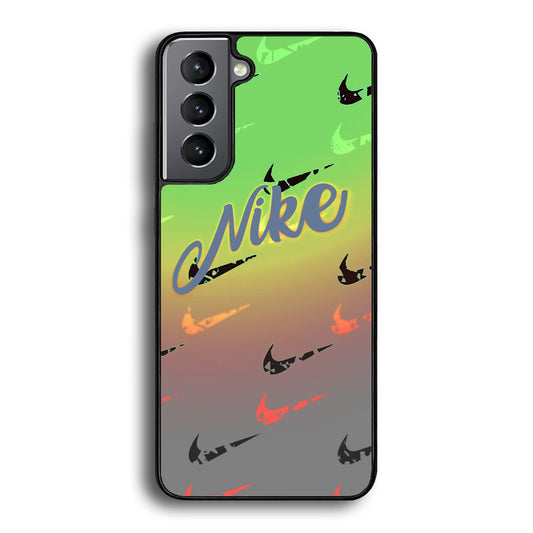 Nike Gradation Green Samsung Galaxy S24 Case - Ezzystore