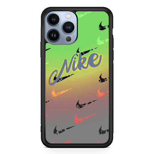Nike Gradation Green iPhone 14 Pro Max Case