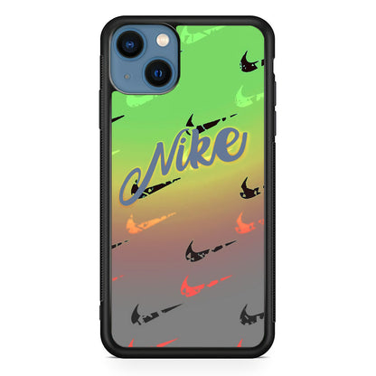Nike Gradation Green iPhone 14 Case