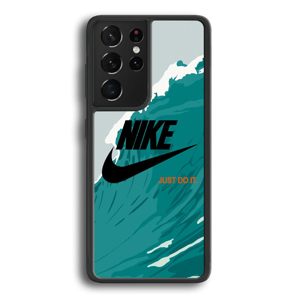 Nike Green Wave Samsung Galaxy S24 Ultra Case - Ezzystore