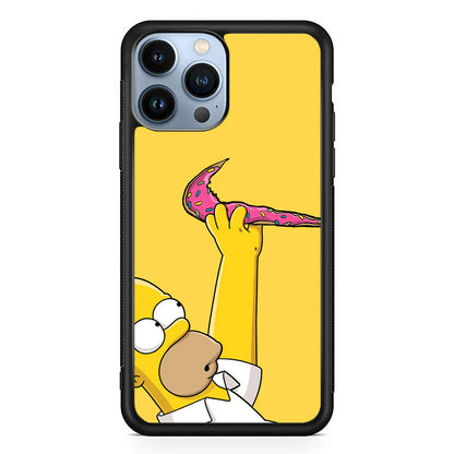 Nike Homer Donut iPhone 14 Pro Max Case