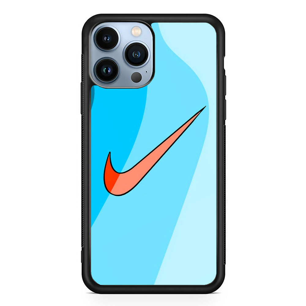 Nike Layer Blue Gradation iPhone 15 Pro Case