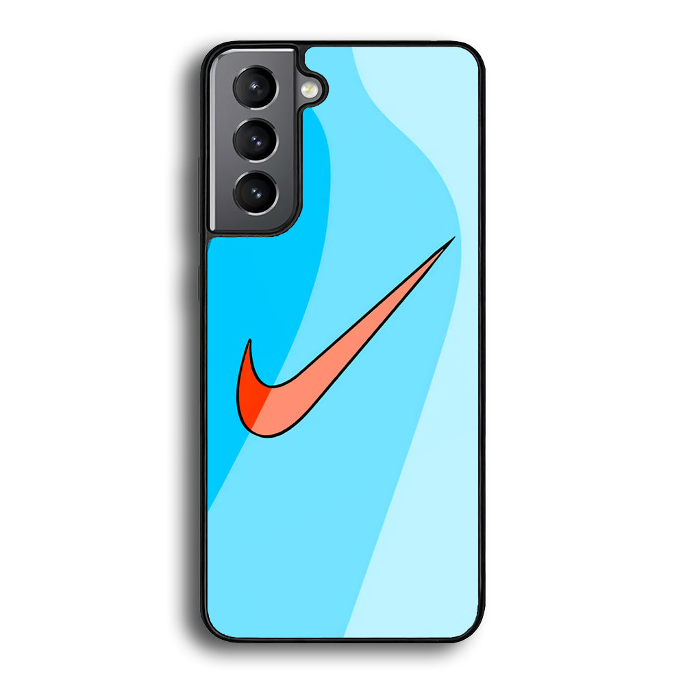 Nike Layer Blue Gradation Samsung Galaxy S24 Case - Ezzystore