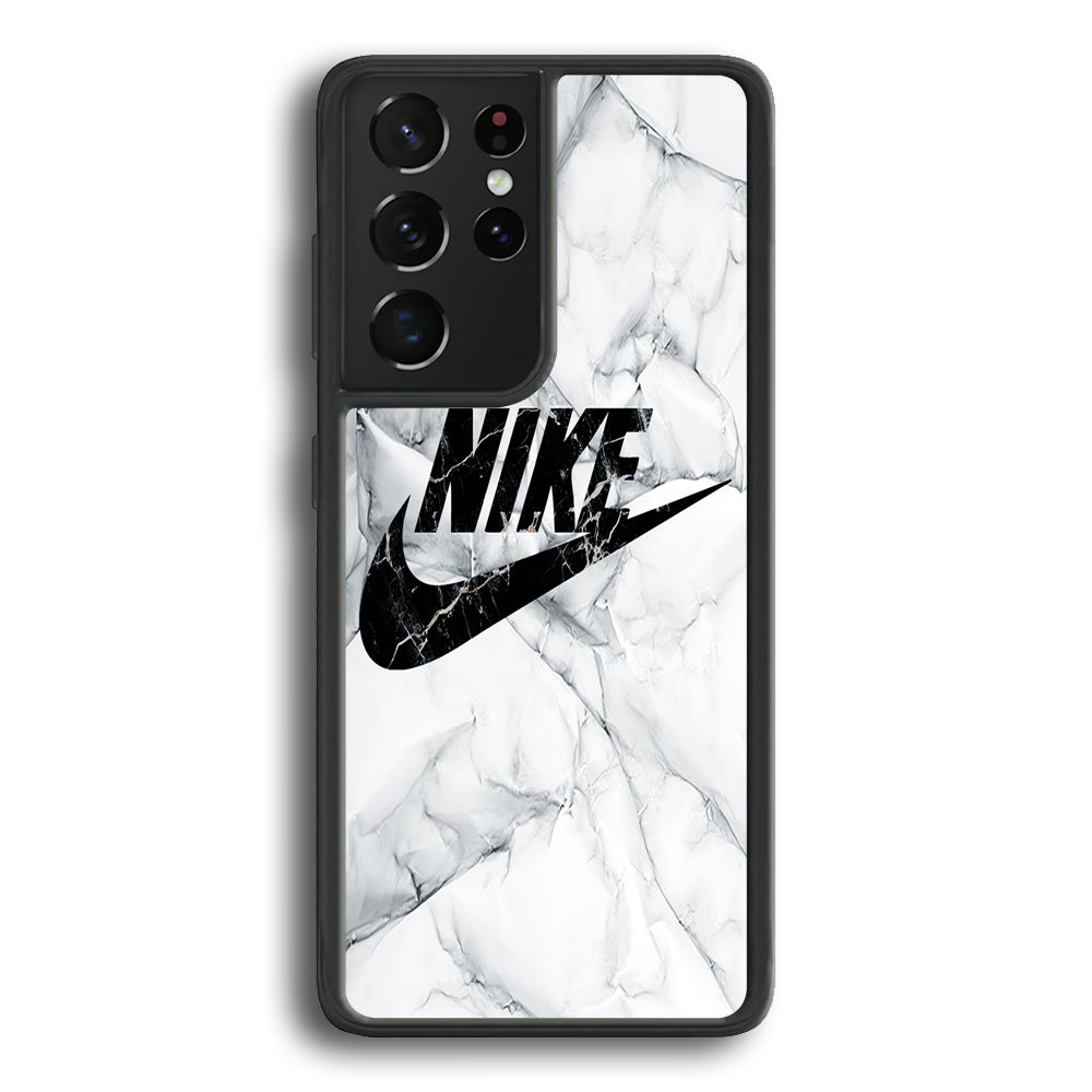 Nike Marble Double Layer Samsung Galaxy S23 Ultra Case - Ezzystore