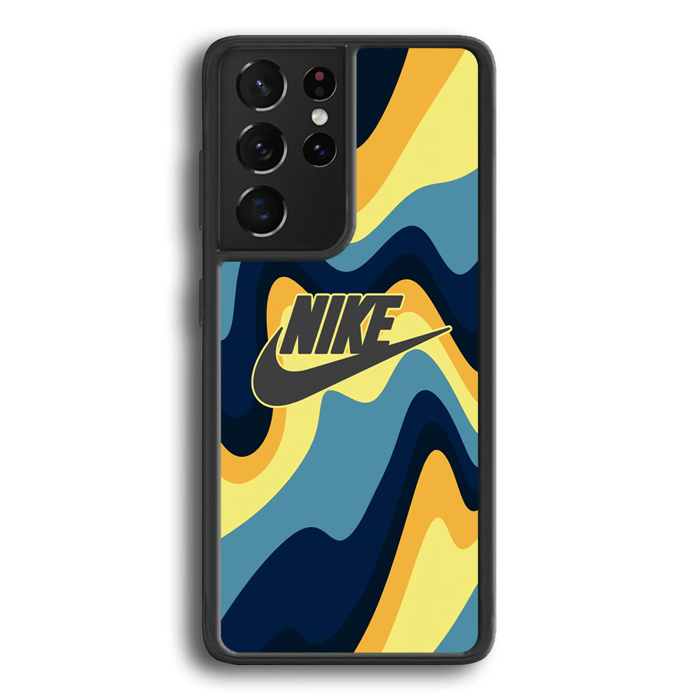 Nike Marble Liquid Painting Samsung Galaxy S24 Ultra Case - Ezzystore