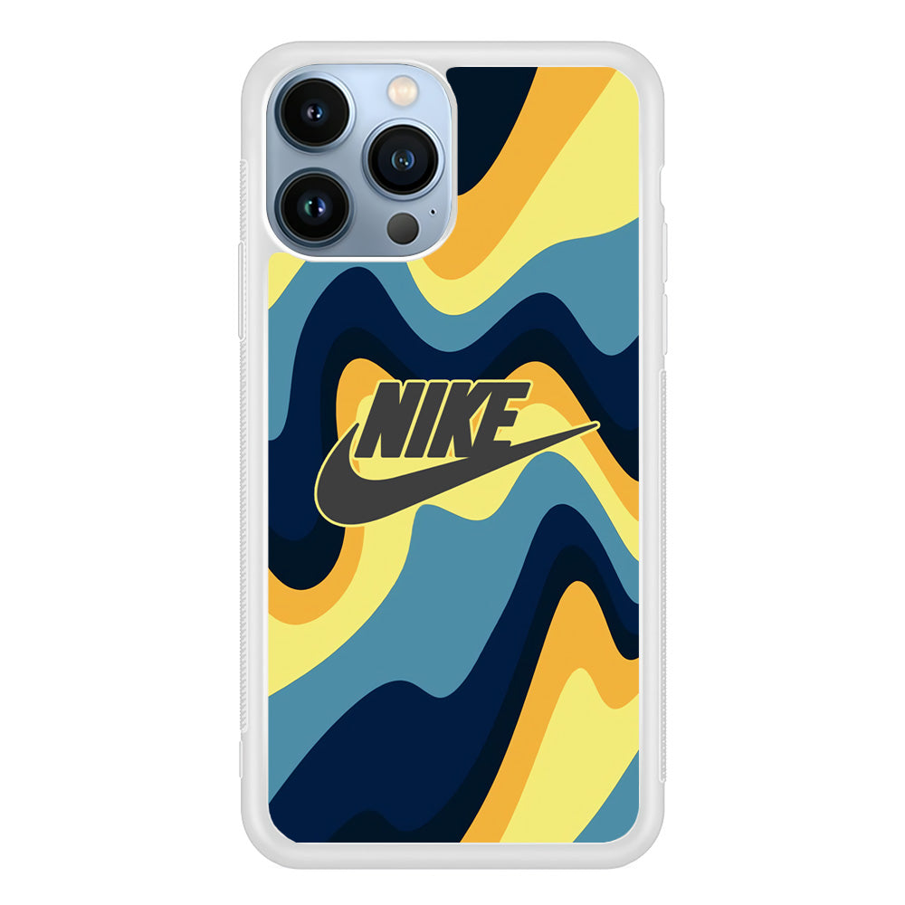 Nike Marble Liquid Painting iPhone 15 Pro Case