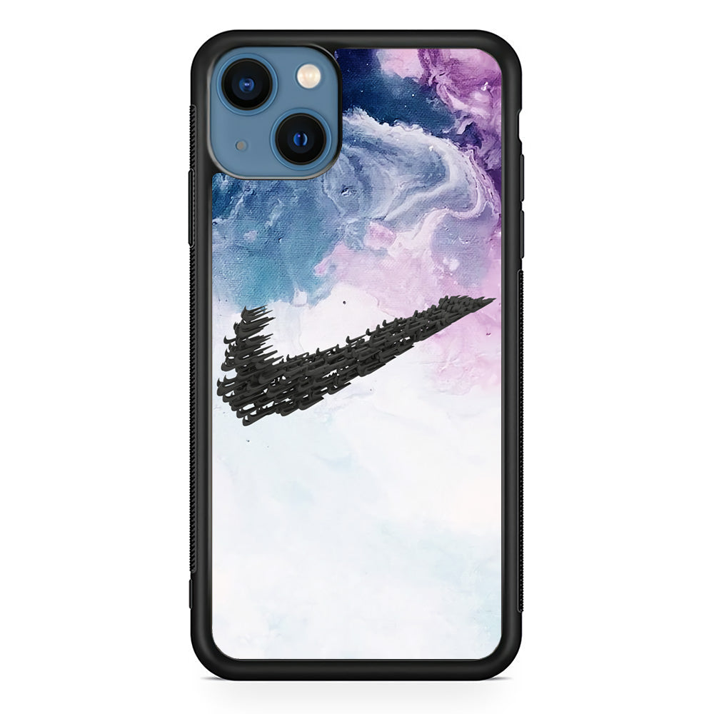 Nike Marble Logo Dominant iPhone 14 Case