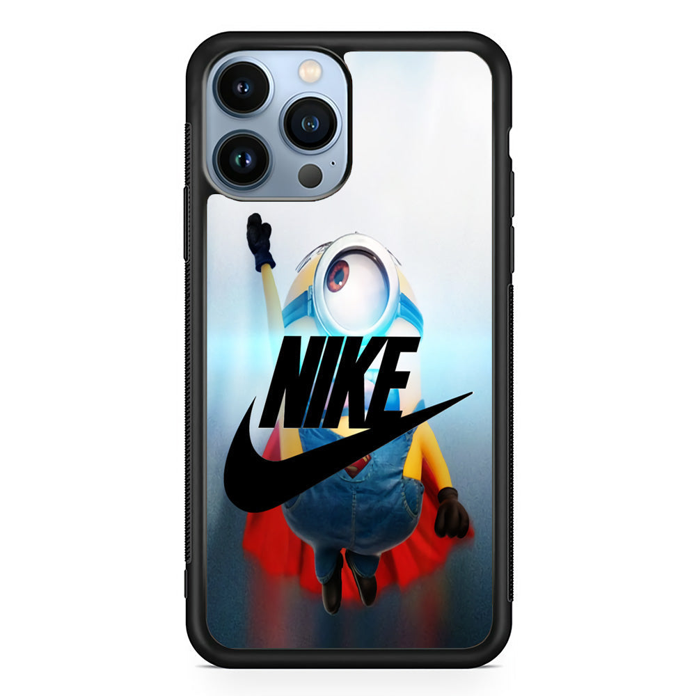 Nike Minions Superman Cosplay iPhone 14 Pro Max Case