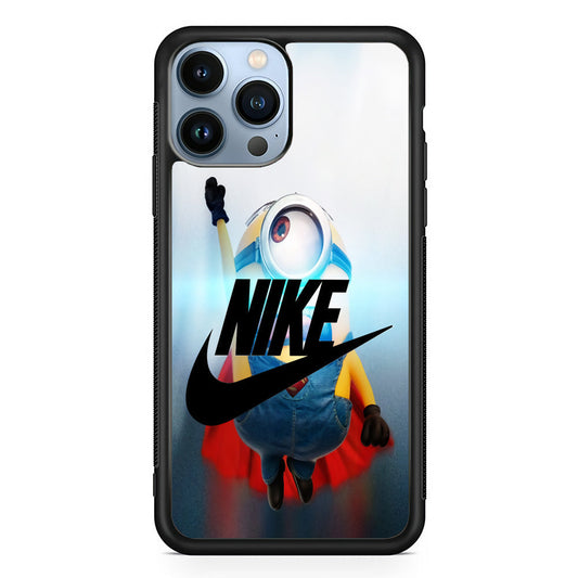 Nike Minions Superman Cosplay iPhone 15 Pro Case