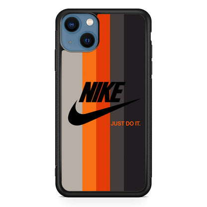 Nike Orange Line iPhone 14 Case