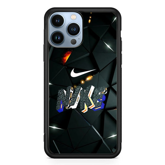 Nike Shape Triangle Abstract iPhone 14 Pro Max Case