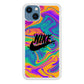Nike Silhouette Logo iPhone 15 Plus Case