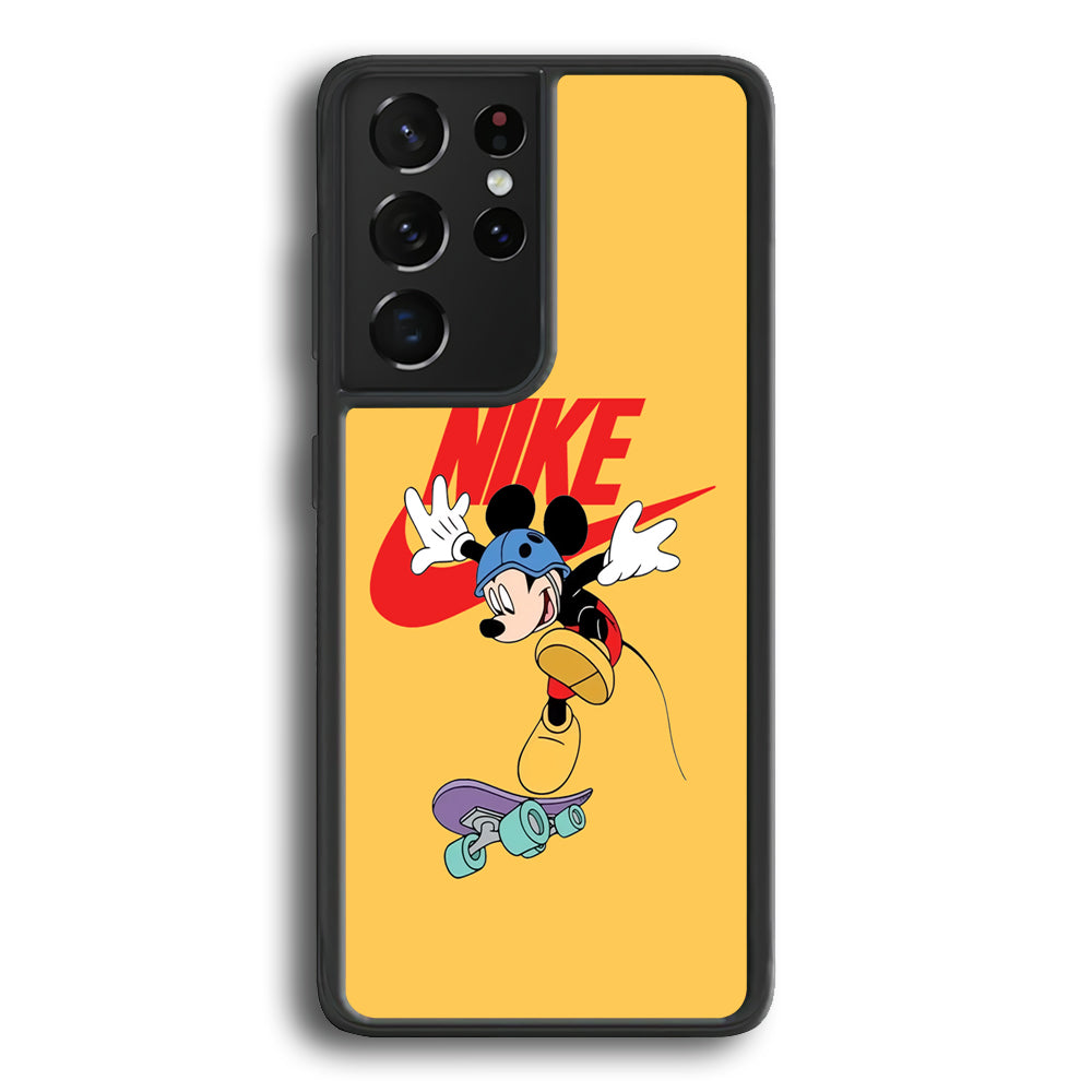 Nike Skate Mickey Samsung Galaxy S24 Ultra Case - Ezzystore