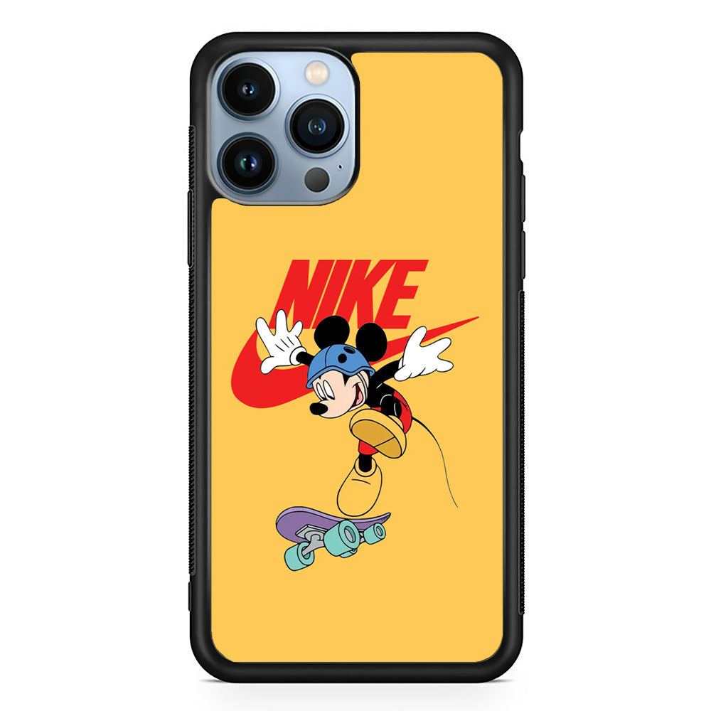Nike Skate Mickey iPhone 14 Pro Max Case