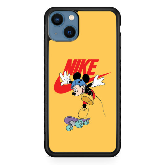 Nike Skate Mickey iPhone 15 Plus Case