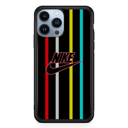 Nike Stripe Four Colour iPhone 15 Pro Max Case