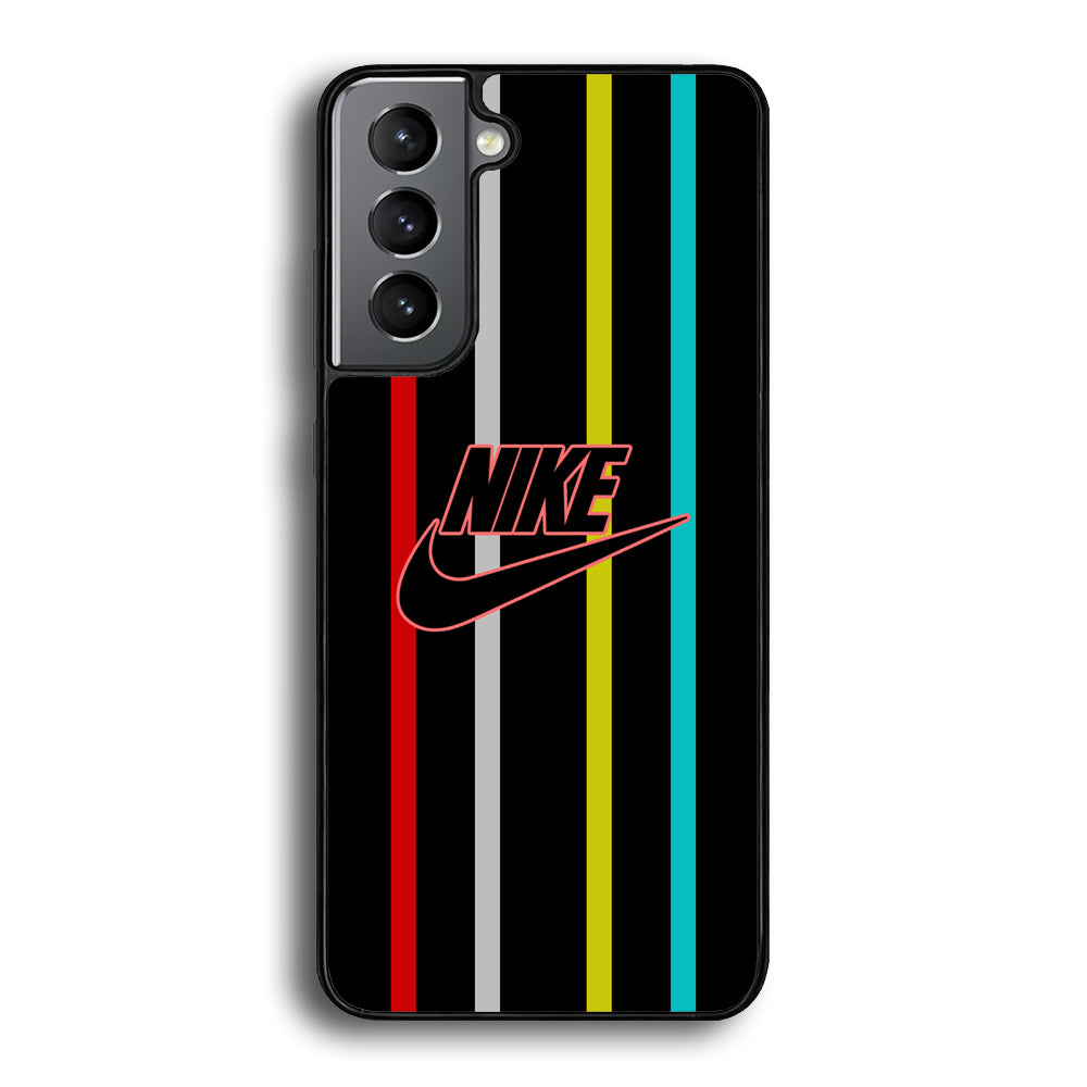 Nike Stripe Four Colour Samsung Galaxy S24 Case - Ezzystore