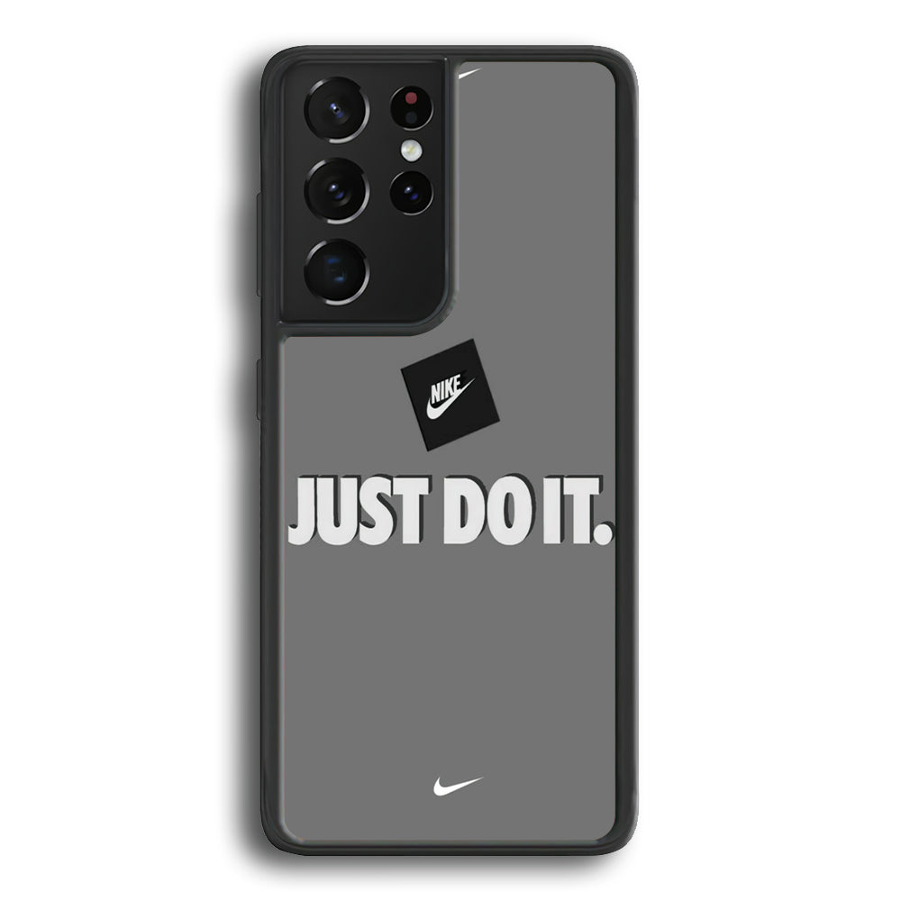 Nike Word Grey Samsung Galaxy S24 Ultra Case - Ezzystore
