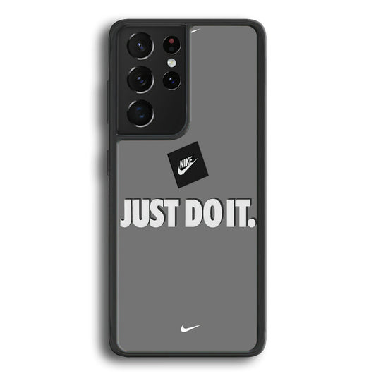 Nike Word Grey Samsung Galaxy S24 Ultra Case - Ezzystore