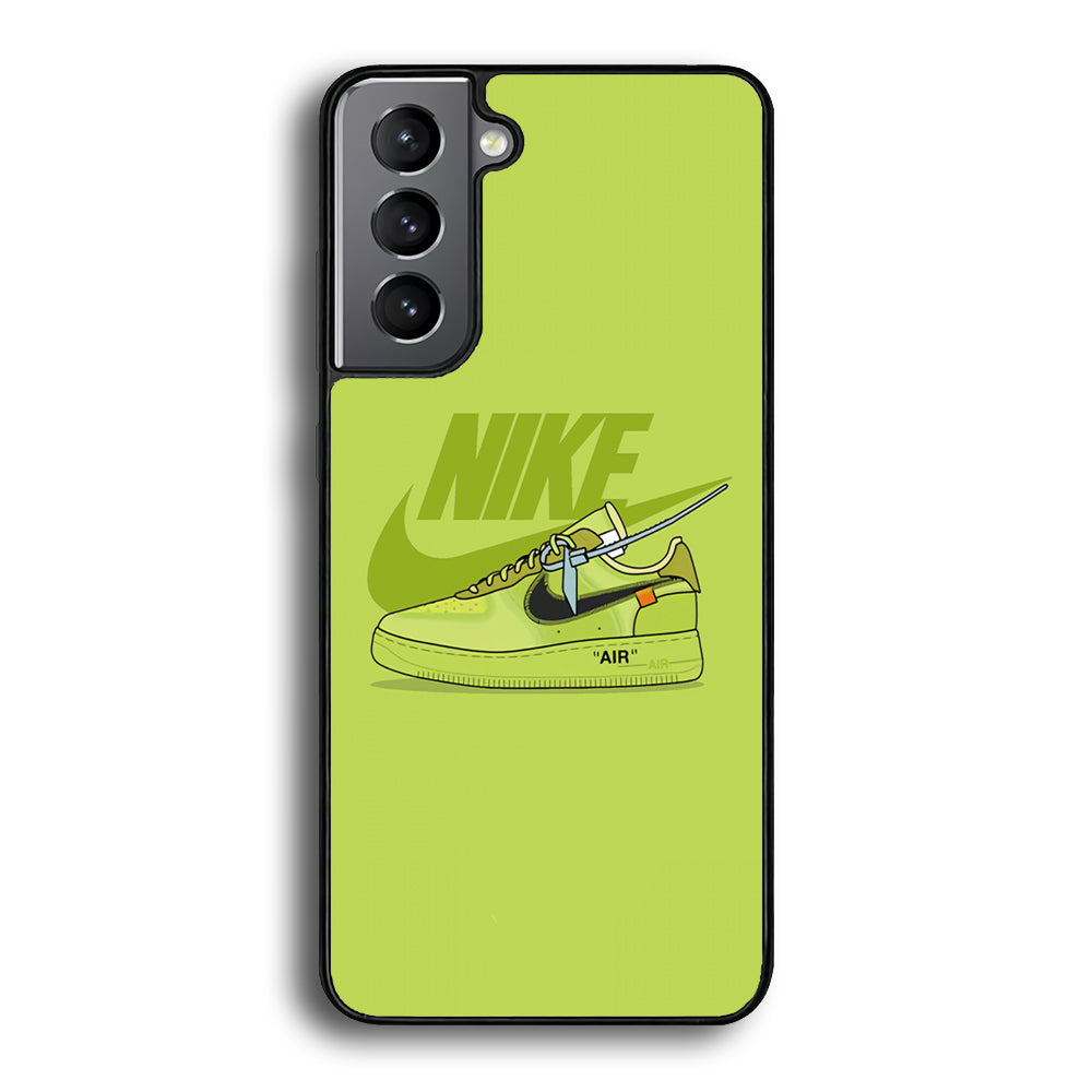 Nike Air Lime Green Samsung Galaxy A16 Case - Ezzystore
