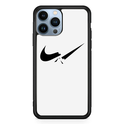 Nike Broken Logo iPhone 15 Pro Case