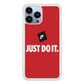 Nike Just do It Candy Red iPhone 15 Pro Max Case