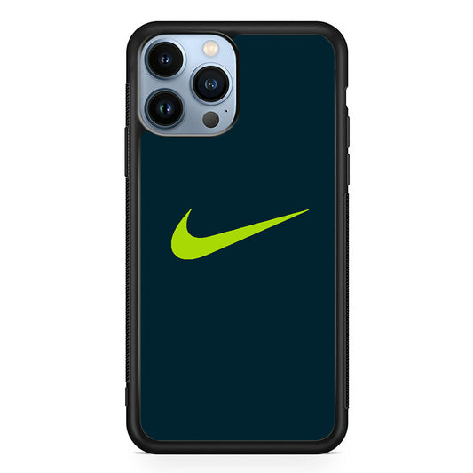 Nike Navy Green iPhone 14 Pro Max Case