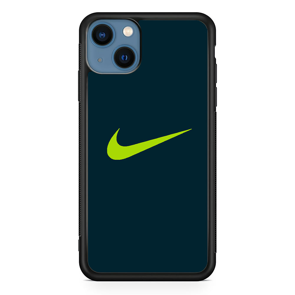 Nike Navy Green iPhone 15 Plus Case