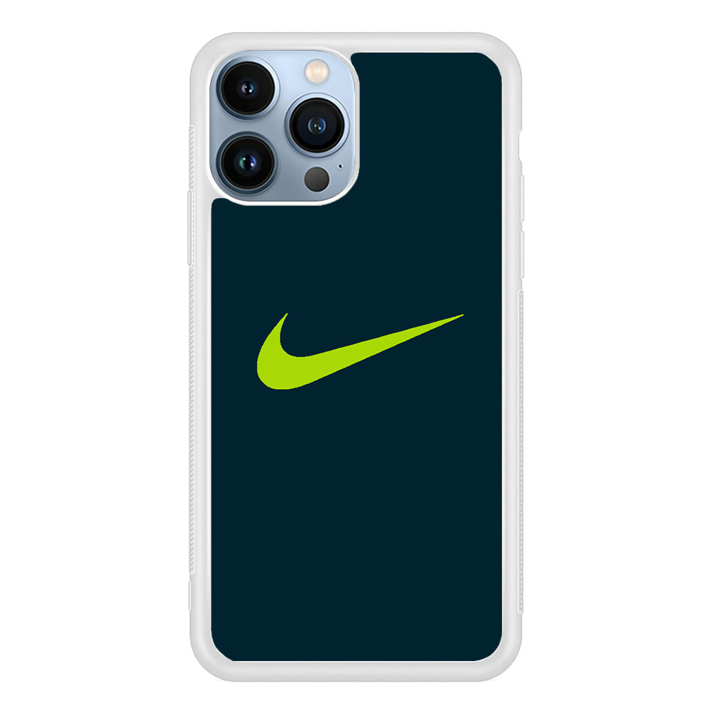 Nike Navy Green iPhone 14 Pro Case