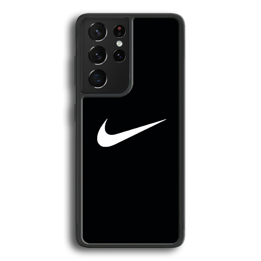 Nike White Logo Samsung Galaxy S24 Ultra Case - Ezzystore