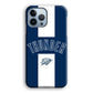 Oklahoma City Thunder Stripe White iPhone 15 Pro Case
