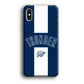 Oklahoma City Thunder Stripe White iPhone XS Case