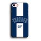 Oklahoma City Thunder Stripe White iPhone 8 Case