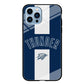 Oklahoma City Thunder Stripe White  iPhone 15 Pro Max Case