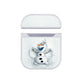 Olaf Play Snow Hard Plastic Case Cover For Apple Airpods